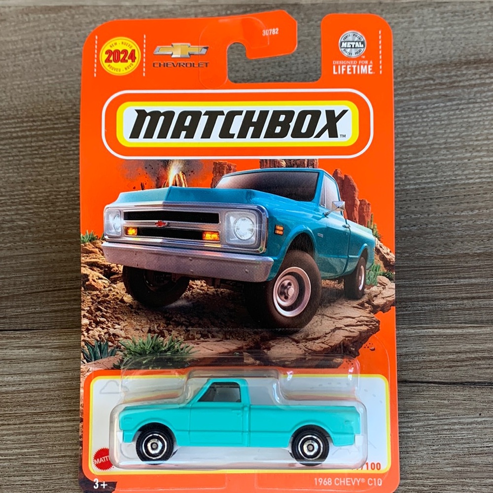 1968 Chevy C10 Matchbox Pickup Lowrider Truck Low Rider Ride Chevrolet 2024 🆕